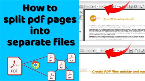 How to split PDFs on Windows 10 into multiple separate pages. .
